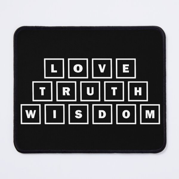 Item preview, Love Truth and Wisdom in white designed and sold by craig777red.