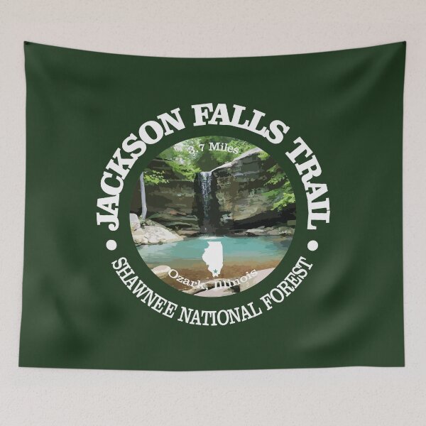 Item preview, Jackson Falls Trail (rd) designed and sold by curranmorgan.