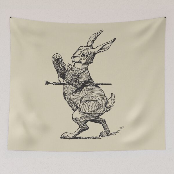Item preview, The White Rabbit designed and sold by Marilyn Ratnadevi Evans.