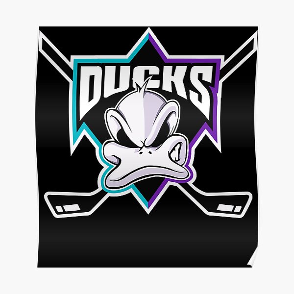 Ducks Fly Together Mighty Ducks Inspired Hockey Poster the -  Israel