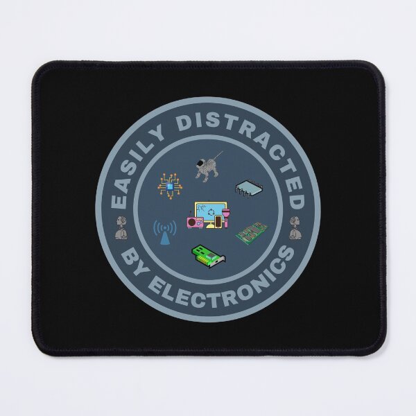 Item preview, Easily distracted by Electronics designed and sold by fev-rocks.