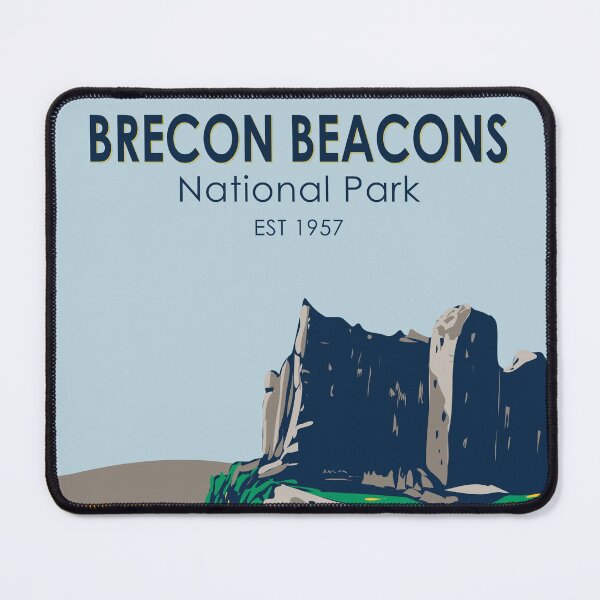 Item preview, Brecon Beacons National Park Wales Vintage designed and sold by KrisSidDesigns.