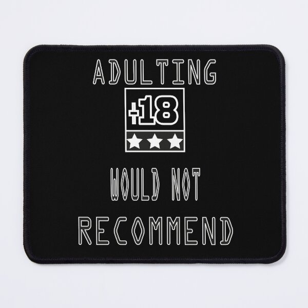 Item preview, Adulting Would Not Recommend designed and sold by bahicharafe.