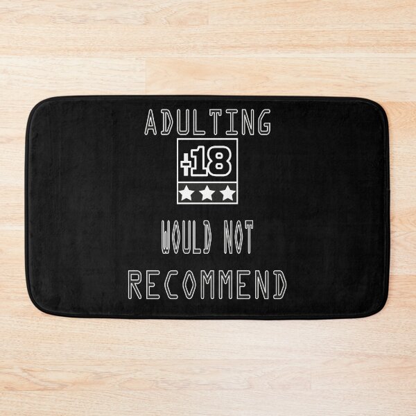 Item preview, Adulting Would Not Recommend designed and sold by bahicharafe.