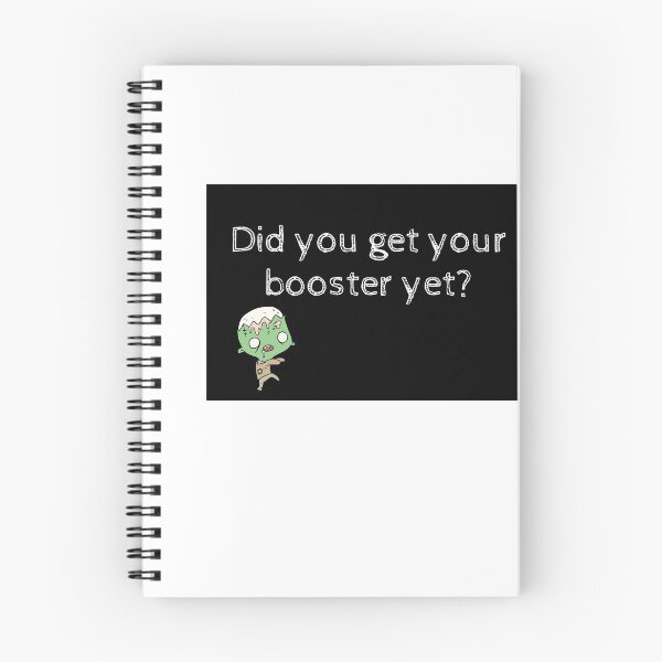 Artikelvorschau, Hast du deinen Booster schon? (Zombie) entworfen und verkauft von LivEasy.