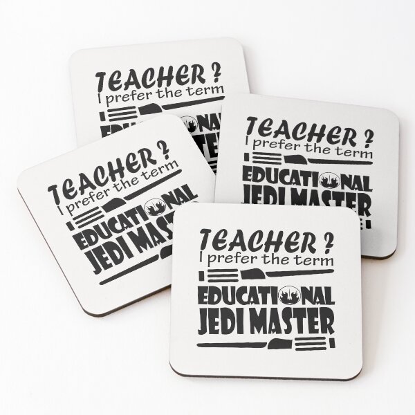 Item preview, Teacher, I prefer the term educational jedi master designed and sold by omaeth303.