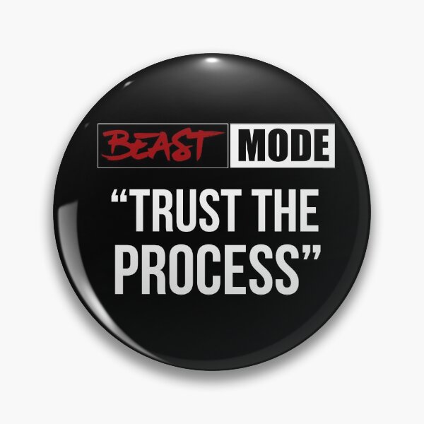 Item preview,  Beast Mode - Trust The Process  designed and sold by RomeoSketches.