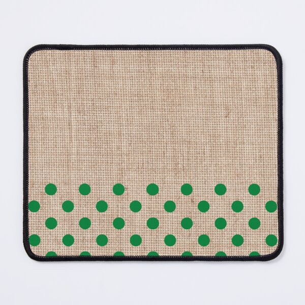 Item preview, Burlap polka dots designed and sold by drifti.