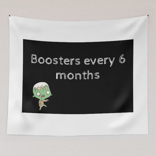 Item preview, Boosters every 6 months (zombie) designed and sold by LivEasy.