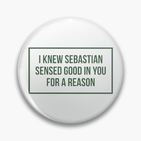 Item preview, I Knew Sebastian Sensed Good In You For a Reason (Green) designed and sold by FilipeFerreira.