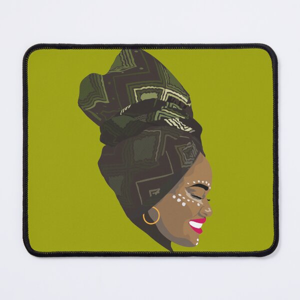 For the LOVE of AFRICA-Green Mouse Pad
