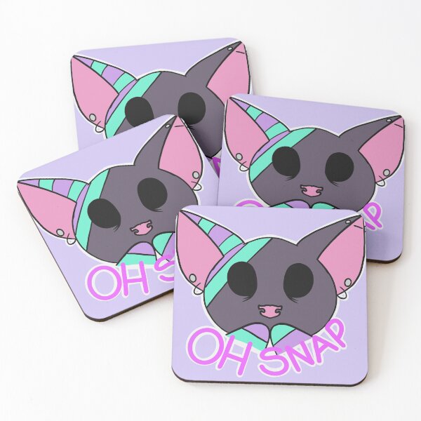 Item preview, ZCP Oh Snap Cat, Zombie Cheshire Productions Emote designed and sold by ZombieCheshire.