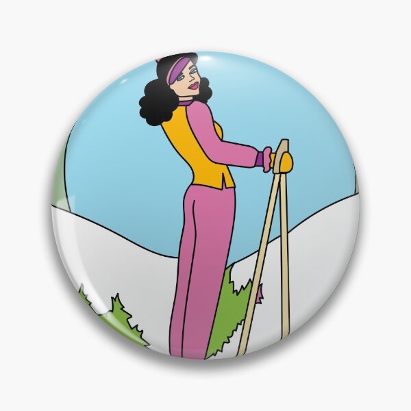 Item preview, Skier Snow Mountains Extreme Sport designed and sold by flofin.