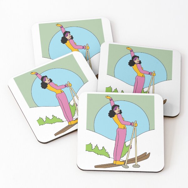 Item preview, Skier Snow Mountains Extreme Sport designed and sold by flofin.