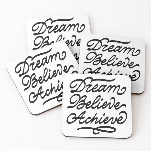 Item preview, Dream Believe Achieve designed and sold by Zagach Letters.