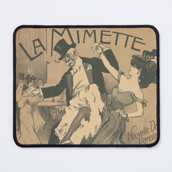 Item preview, La Mimette Nouvelle Danse Parisienne - Partition by Cesare del Frate - Paris Dancing Vintage Belle Epoch Poster (1908) designed and sold by Vintage-TM.
