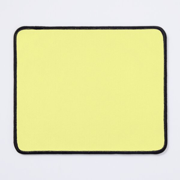 Item preview, Pastel Lemon Yellow Pale Soft Meringue Yellow Solid Color for all designed and sold by drifti.