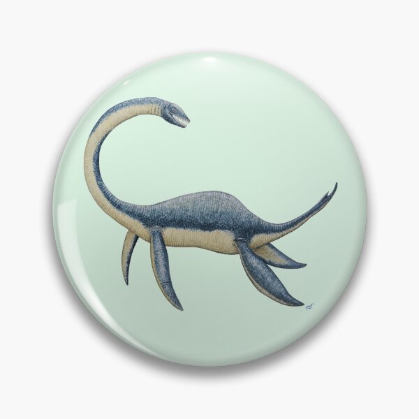 Item preview, Plesiosaurus dinosaur for reptile, paleontology and dinosaur fans designed and sold by chloeyzoard.