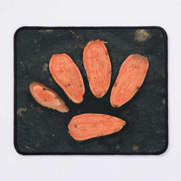 Item preview, Sweet Potato Dog Paw By Sharon Cummings designed and sold by Sharon Cummings Art.