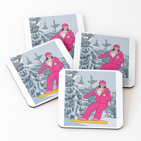 Item preview, Skier Snow Mountains Extreme Sport designed and sold by flofin.