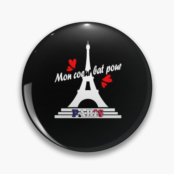 Item preview, My heart beats for Paris- Mon coeur bat pour Paris designed and sold by Zuepfelmuetzen.