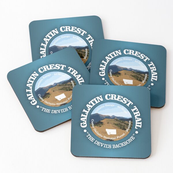 Item preview, Gallatin Crest Trail (rd) designed and sold by curranmorgan.