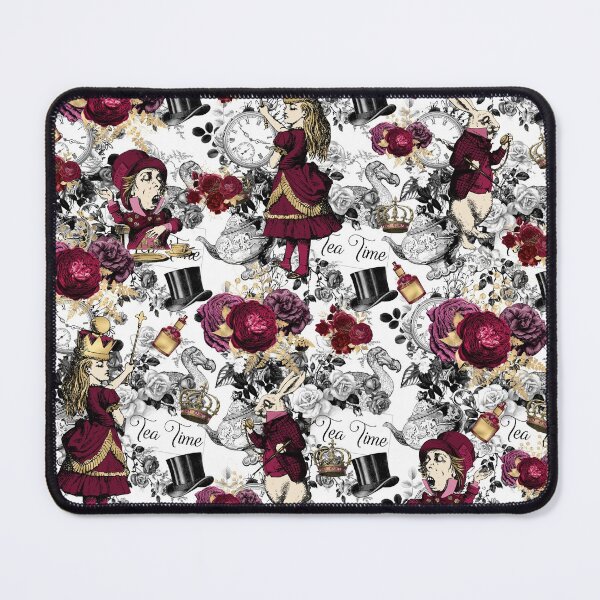 Item preview, Vintage Alice in Wonderland Tea Collage designed and sold by TheArtfulOwl.