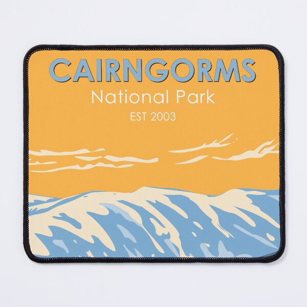 Item preview, Cairngorms National Park Scotland Loch Etchachan Vintage designed and sold by KrisSidDesigns.