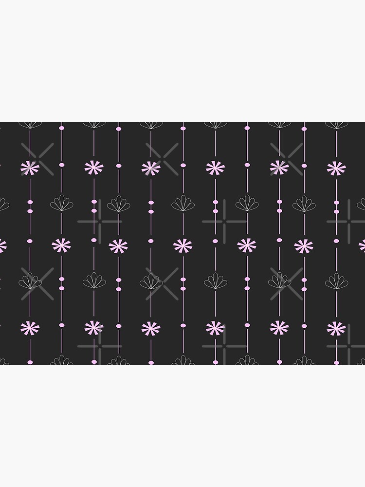 Thumbnail 6 of 6, Bath Mat, Minimalistic Floral Pattern MCM designed and sold by CarlaBaremb.