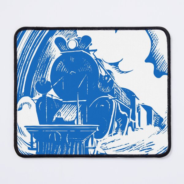 Item preview, Le Train Bleu - Blue Train Vintage Travel and Literature Poster designed and sold by Vintage-TM.