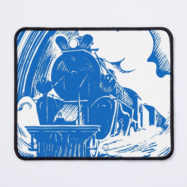 Item preview, The Mystery of the Blue Train - Agatha Christie Poster designed and sold by Vintage-TM.