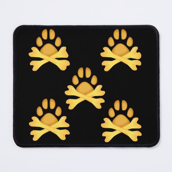 Item preview, Colored Bones and Dog Footprints Stickers 02 designed and sold by blueocan.