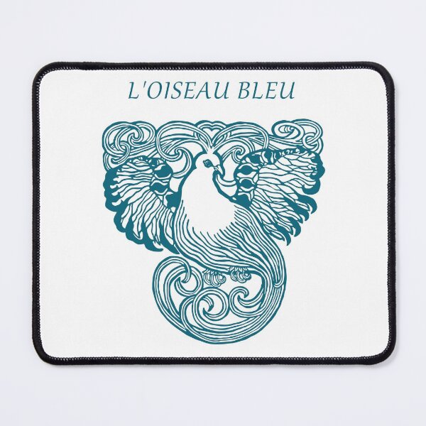 Item preview, L'Oiseau Bleu - The Blue Bird - Bluebird of Happiness - Culture, Literature and Fairy Tale Fantastic Animal designed and sold by Vintage-TM.