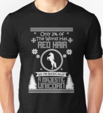 Christmas - Red Hair Christmas Unisex T-Shirt