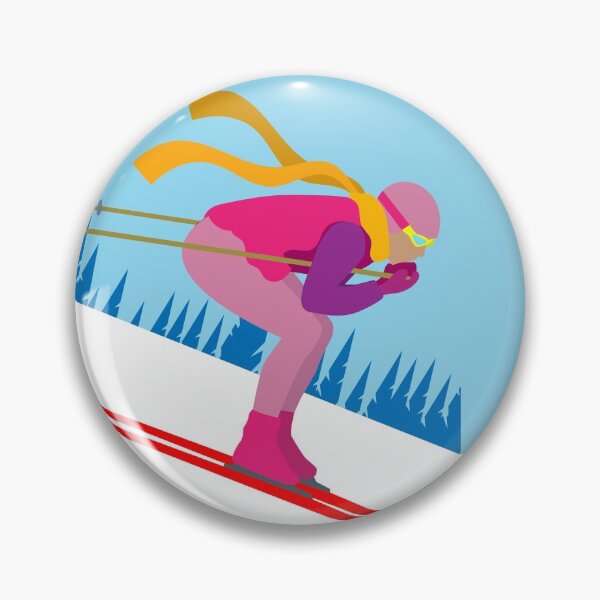 Item preview, Skier Snow Mountains Extreme Sport designed and sold by flofin.