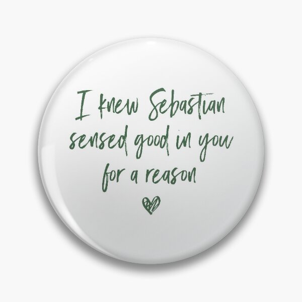 Item preview, I Knew Sebastian Sensed Good In You For a Reason (Green) - Version 2 designed and sold by FilipeFerreira.