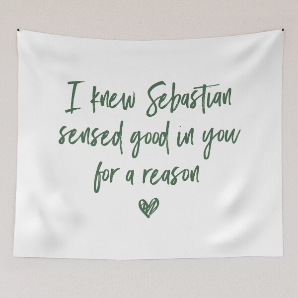 Item preview, I Knew Sebastian Sensed Good In You For a Reason (Green) - Version 2 designed and sold by FilipeFerreira.