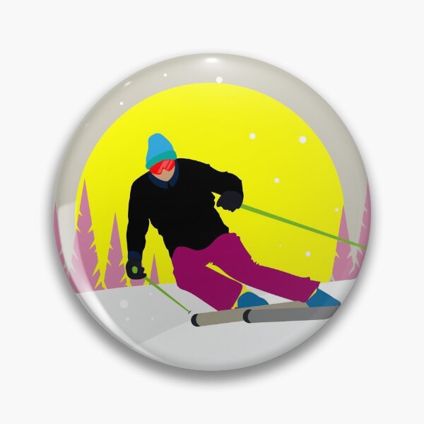 Item preview, Skier Snow Mountains Extreme Sport designed and sold by flofin.