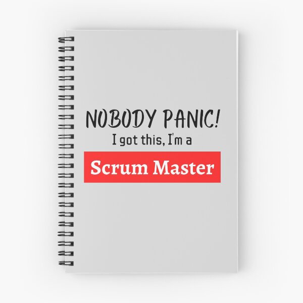 Item preview, Nobody panic ! I got this I'm a scrum master designed and sold by 1M4NE.