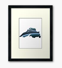 Lake Superior Waves Framed Print