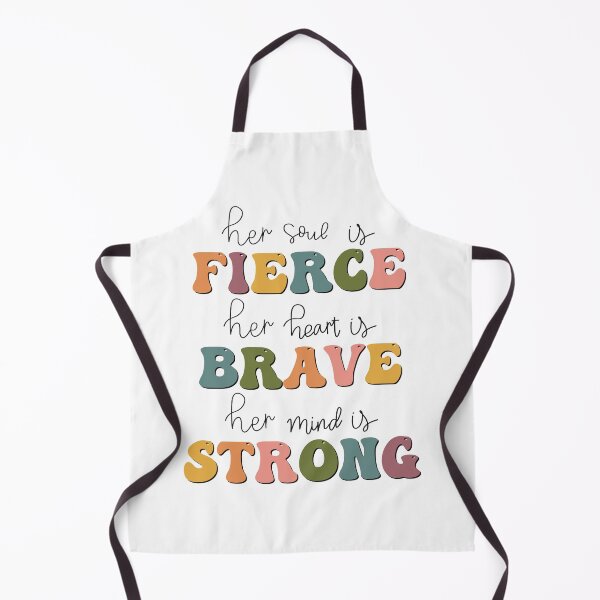Item preview, Her Soul Is Fierce, Her Heart Is Brave, Her Mind Is Strong designed and sold by Unish.