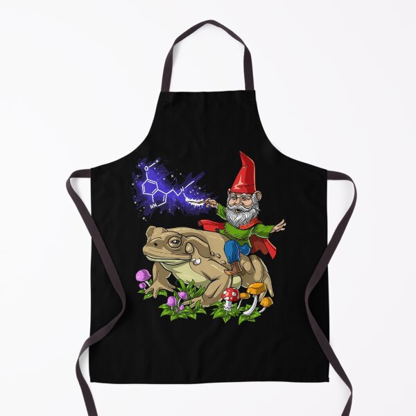 Item preview, Gnome Riding Bufo Alvarius Toad designed and sold by underheaven.