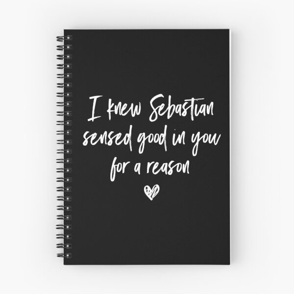Item preview, I Knew Sebastian Sensed Good In You For a Reason (Black BG) - Version 2 designed and sold by FilipeFerreira.