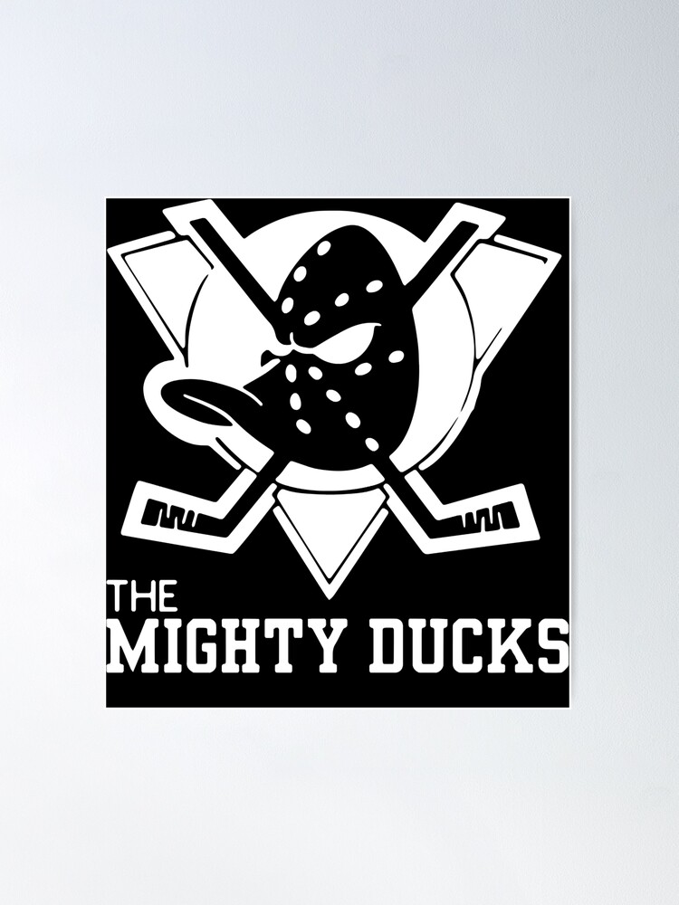 The Mighty Ducks Logo Funny Fans Boy Girl Poster for Sale by  GreenMightyTees