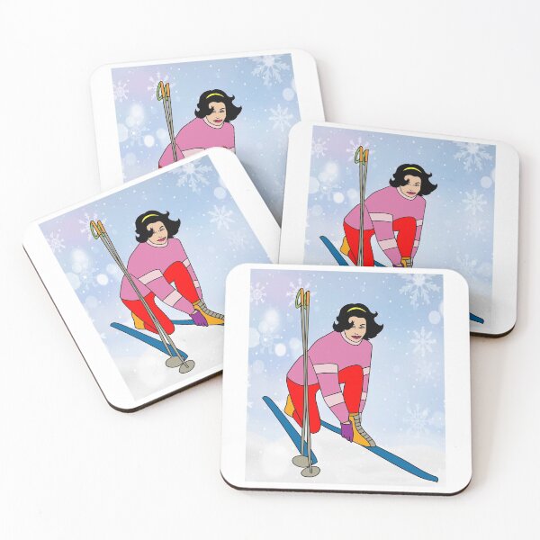Item preview, Skier Snow Mountains Extreme Sport designed and sold by flofin.