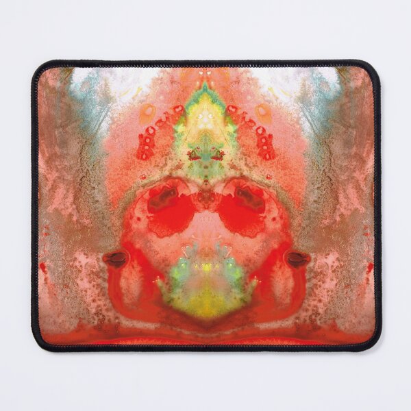 Item preview, Om - Red Meditation - Abstract Art By Sharon Cummings designed and sold by Sharon Cummings Art.