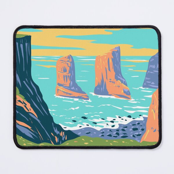 Item preview, Pembrokeshire Coast National Park Wales Vintage designed and sold by KrisSidDesigns.