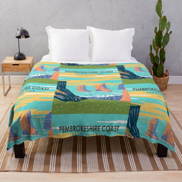 Item preview, Pembrokeshire Coast National Park Wales Vintage designed and sold by KrisSidDesigns.