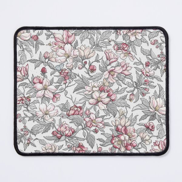 Busy Day in Spring Apple Garden Mouse Pad