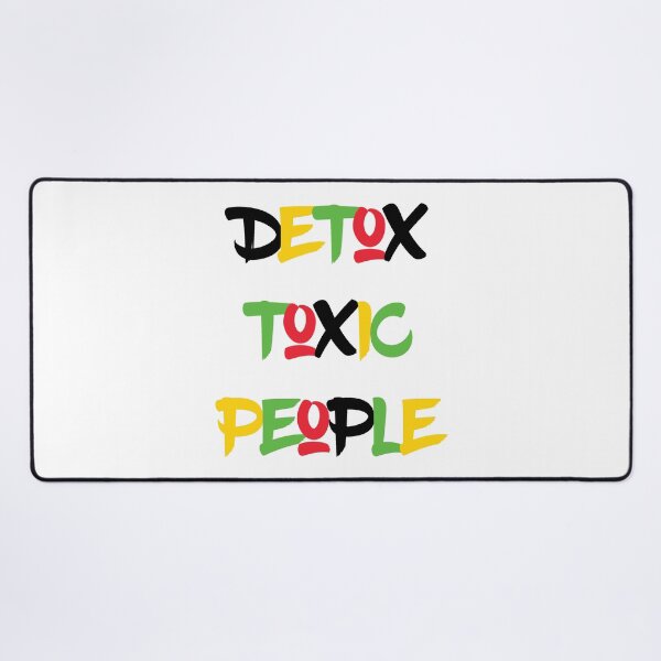 Aperçu de l'œuvre Détox Toxic People Multicolor créée et vendue par Blok45.